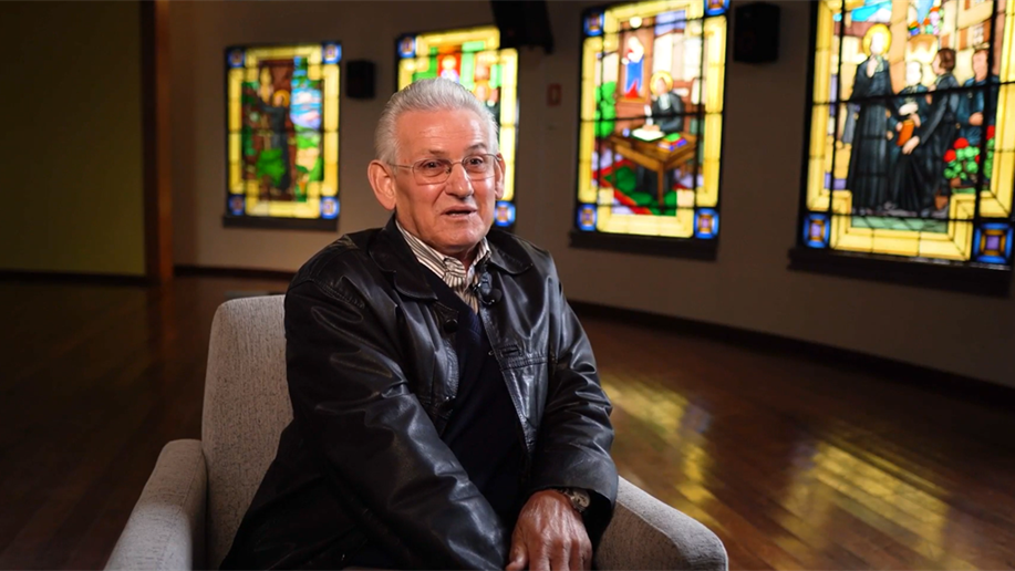 O Irmão é um dos personagens da 5ª edição do programa Memórias Maristas: histórias de amor e vida
