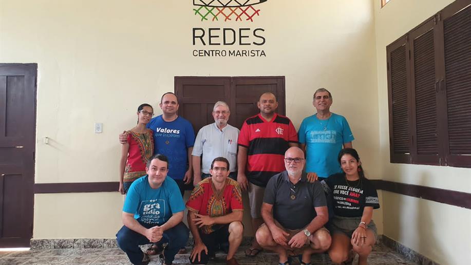 As lideranças maristas conheceram mais detalhes sobre a Comunidade localizada na tríplice fronteira entre o Brasil, a Colômbia e o Peru